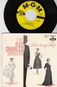 THE RAY CHARLES SINGERS *HERE'S TO MY LADY VOL.1* US MGM VOCAL SOUL POP NM/NM - Picture 1 of 2