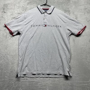 TOMMY HILFIGER SLIM FIT ESSENTIAL SIGNATURE FLAG POLO Men’s XXXL - Picture 1 of 7