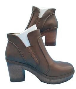 Korks Robin Women's Dark Brown Clog Bootie Boots 9 Medium New! DD335 - Picture 1 of 6