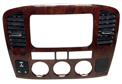 2003-2006 Suzuki XL7 Grand Vitara Center Dash Radio Bezel Panel OEM WOODGRAIN - Image 1 of 4