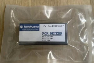 carbon Vane BV901352 WN 124-161 Bestvane For Becker Pump Pack of 7 - Picture 1 of 3
