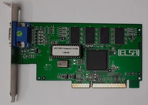 Carte graphique Elsa Victory Erazor LT AGP (nvidia Riva 128ZX, 8Mb, rétro, 1998) - Photo 1/4