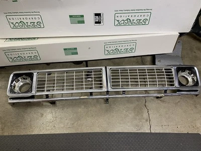 Ford F100 F250 1970 OEM conjunto de parrilla delantera con biseles de faros Foto 1 de 4