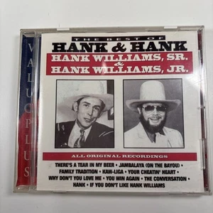Best Of Hank & Hank Music CD Hank Williams Sr Hank Williams 2011 Collection - Picture 1 of 6