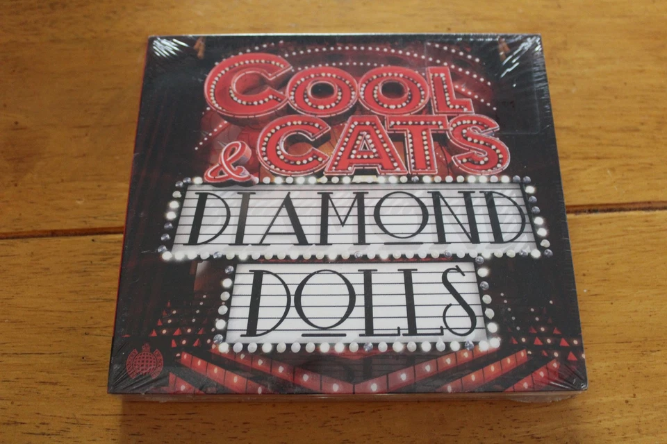 Cool Cats & Diamond Dolls 3CD Box Set Sony Music Jazz Vocal Pop Classics New - Imagem 1 de 2
