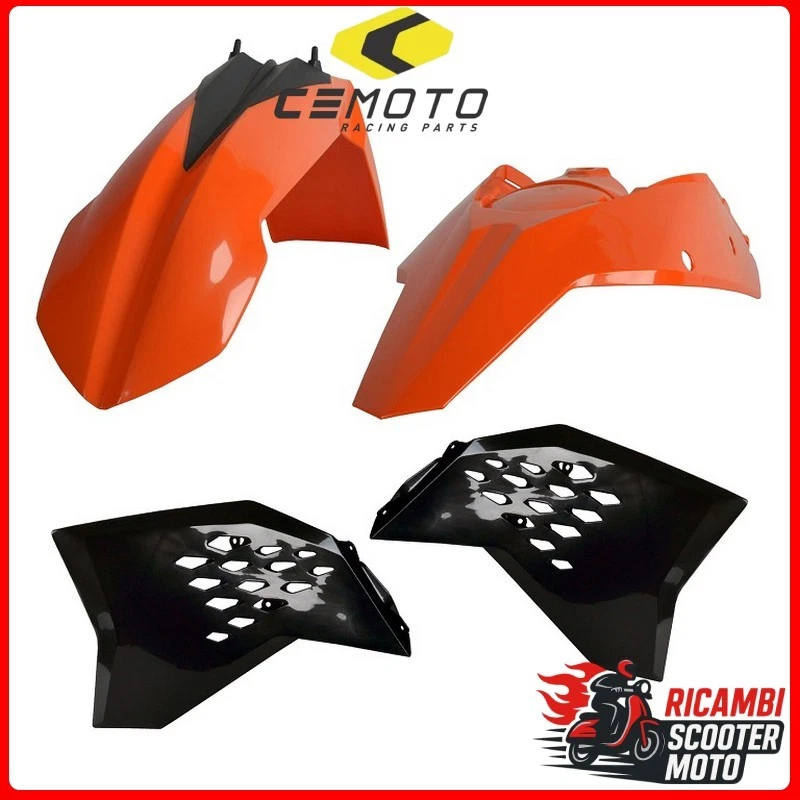 Kit Plástico Blanco KTM 250 SX 2007-2010 CM91223#3 Foto 1 de 1