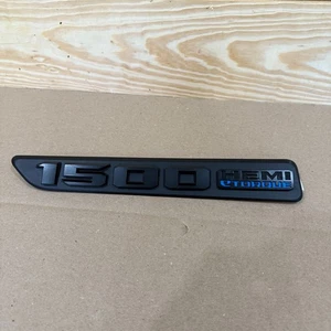 2019 - 2023 2024 RAM 1500 Hemi ETORQUE Chrome Left Side Emblem Hood Emblem MOPAR - Picture 1 of 5