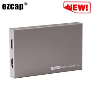 4K 60fps Loop HDMI Video Capture Card USB 3.0 OBS YOUTUBE Live Streaming Record - Picture 1 of 12