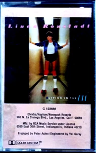 LINDA RONSTADT - Living in the USA - 1978 Asylum - Cassette Tape - Picture 1 of 4