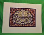Yehudit Shadur The Song of Songs 4,15/16 1977 Serigraph Print After Paper Cut LE
