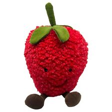 Jellycat Amuseable Strawberry Plush Small 8” Stuffed Baby Toy Fruit Food