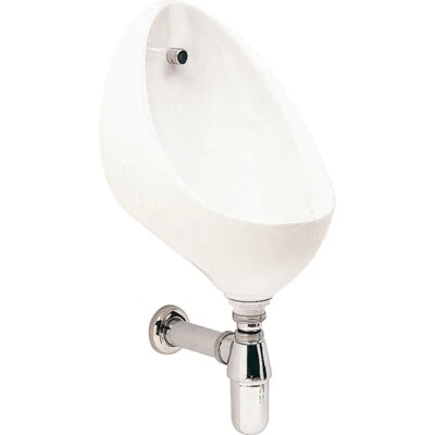 TWYFORD BATHROOMS Twyford Clifton 30 cm Wall Hung Urinal for Exposed or Concealed Cistern VC7002WH