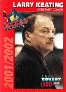 2001-02 Kelowna Rockets #10 Larry Keating - Picture 1 of 1