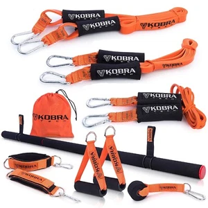 Full-Workout Resistance Bands Set Exercise Bands kit & Pull up Bands Men & Women - Picture 1 of 6