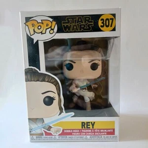 JEDI REY WITH BLUE SABER. STAR WARS. Funko POP! - Imagen 1 de 4