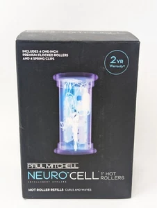 Paul Mitchell Neuro Cell 1" Heißwalzen Set 4 Rollen und 4 Federclips - Bild 1 von 6