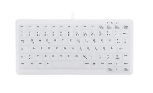 CHERRY AK-C4110 keyboard Medical USB QWERTZ German White - AK-C4110F-US-W/GE - Picture 1 of 1