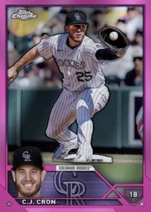 [DIGITAL] Topps Bunt - C.J. Cron - Topps Chrome 23 S1 -  Pink Base - Picture 1 of 1