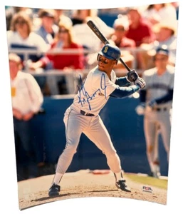 Ken Griffey Jr Signed 8x10 Baseball Photo PSA/DNA Certified HOF Mariners (B35) - Picture 1 of 4