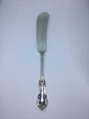 CUCHILLO MANTEQUILLA MAESTRO ROSA SALVAJE INTERNACIONAL PLATA ESTERLINA - BUEN ESTADO Foto 1 de 3