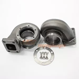 Carcasa de turbina de entrada GT30 GTX30R GT3071 GT3076R A/R.63 3""VB y salida T3 - Imagen 1 de 7