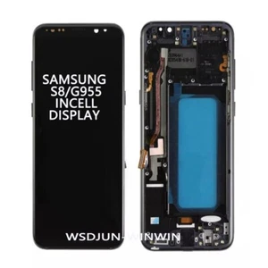 Do Samsung Galaxy S8 Plus G955 Incell Ekran dotykowy LCD Digitizer Wyświetlacz Ramka - Zdjęcie 1 z 6