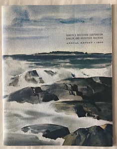 BANGOR & AROOSTOOK CORPORATION/RAILROAD-ANNUAL REPORT 1960-PAPERBACK - Picture 1 of 4