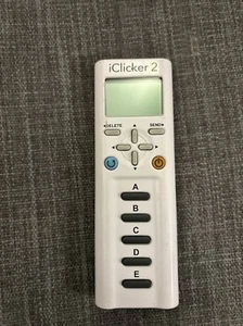 iClicker 2 Student Remote (2nd Edition) Untested - Picture 1 of 3