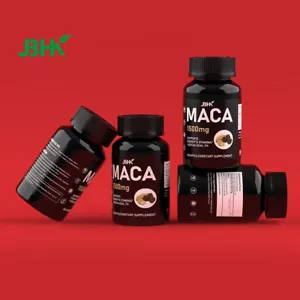 MACA 1500mg Dietary Supplement Boosts Energy, Stamina Sexual Health, 60 Capsules - Picture 1 of 8