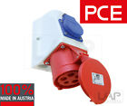 PCE Cee Presa a Muro Kombo Con Corrente Trifase 16A 32A 400V VDE