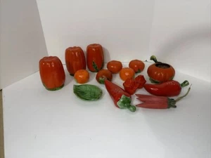 Vintage Rossetti Occupied Japan Strawberry,peppers,roses - Picture 1 of 6