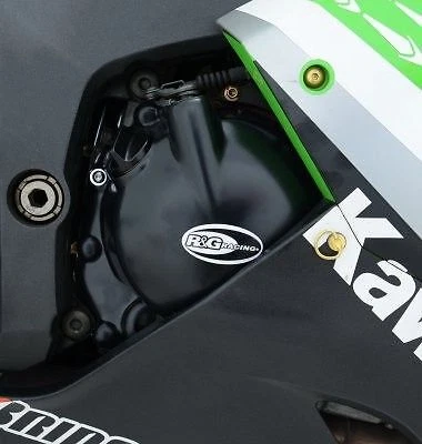 Funda de motor R&G Racing negra RHS para Kawasaki Ninja ZX6R ZX636C 2005-2006 Foto 1 de 4