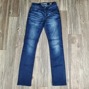 Jeans uomo denim gamba dritta BKE fibbia Alec taglia 26R elasticizzato - Foto 1 di 12