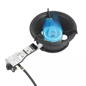 Auscrown 55MJ/hr LPG High Pressure 100kPa Wok Burner HPA100LPB - Picture 1 of 7