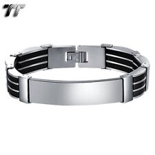 T&T 316L Stainless Steel ID Link Bracelet (BBR111)