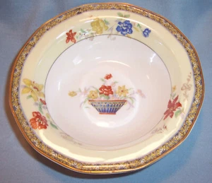 2 Haviland H&C Limoges COROMANDEL RIMMED 6.25" CEREAL BOWL Soup Ice Cream Ganga - Picture 1 of 6