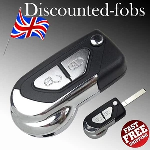 For Citroen DS3 2009-2017 2 Button Remote Flip Blade Key Fob Case Shell Repair - Picture 1 of 3