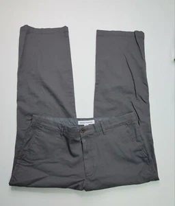 Men's Relaxed-Fit Casual Stretch Dark Grey  Size 36W x 30L casual - Picture 1 of 12