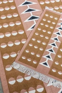 Hand Mde Dari And Multicolor New Tag Floring Rugh Modern Carpet Size 4X6 FT . - Picture 1 of 4