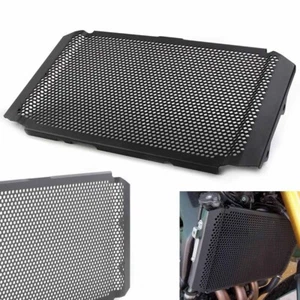 Coperchio protezione griglia radiatore nero acciaio per YAMAHA FZ09 MT-09 Tracer 900 XSR - Foto 1 di 9