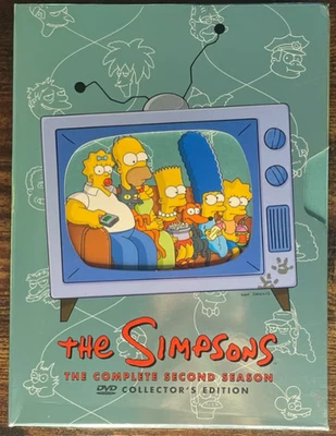 The Simpsons The Complete Second Season 2 Two DVD Box Set 4-Disc Set Foto 1 de 2