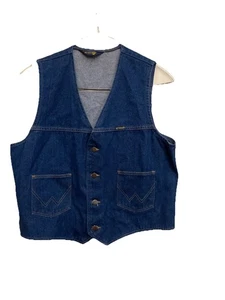 Wrangler Vintage Vest Made In USA See Measurements For Size - Picture 1 of 5