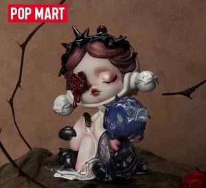 Sleeping POP MART Valentine's Day Limited SKULLPANDA THE GLIMPSE FIGURE Doll New - Picture 1 of 2