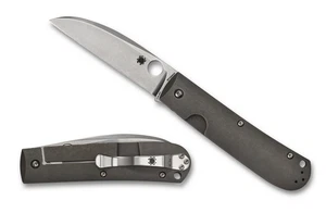 Spyderco Knives Swayback Frame Lock Solid Titanium CTS XHP C249TIP - Bild 1 von 4