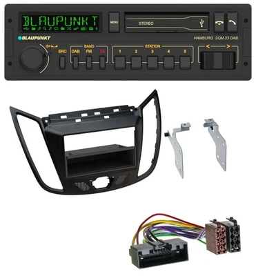 Blaupunkt USB DAB Bluetooth MP3 Autoradio für Ford C-Max Kuga matt schwarz - Bild 1 von 4