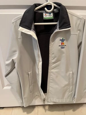 Chaqueta forrada Vancouver 2010 Juegos Olímpicos de Invierno para mujer talla mediana - color blanco roto Foto 1 de 4
