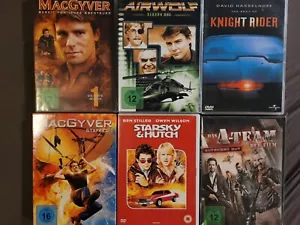 MacGyver-Original Serie&Neue Serie+Airwolf+Knight Rider+Das A-Team+Starsky&Hutch - Bild 1 von 8