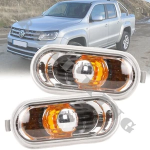 Seitenblinker in Klarglas mit gelben Einsatz für VW/Seat/Ford Blinker 7E0949117 - Bild 1 von 6