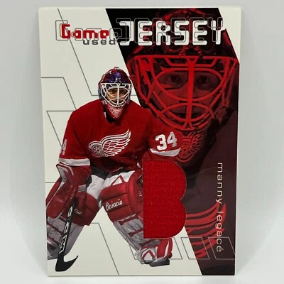 2001-02 Be A Player Between the Pipes Jerseys Manny Legace #37 - Image 1 of 2