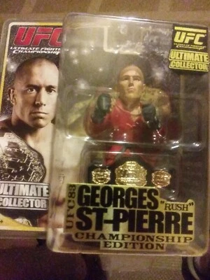 Figura Georges St-Pierre UFC "RUSH" Ultimate Collector Championship Edition Foto 1 de 4